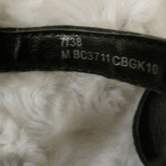 B.O.C. Black leather upper shoes S7 - Picture 2 of 6